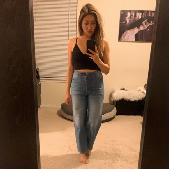 Veronica Beard Crosbie Crop Denim In Juno. - Picture 3 of 8